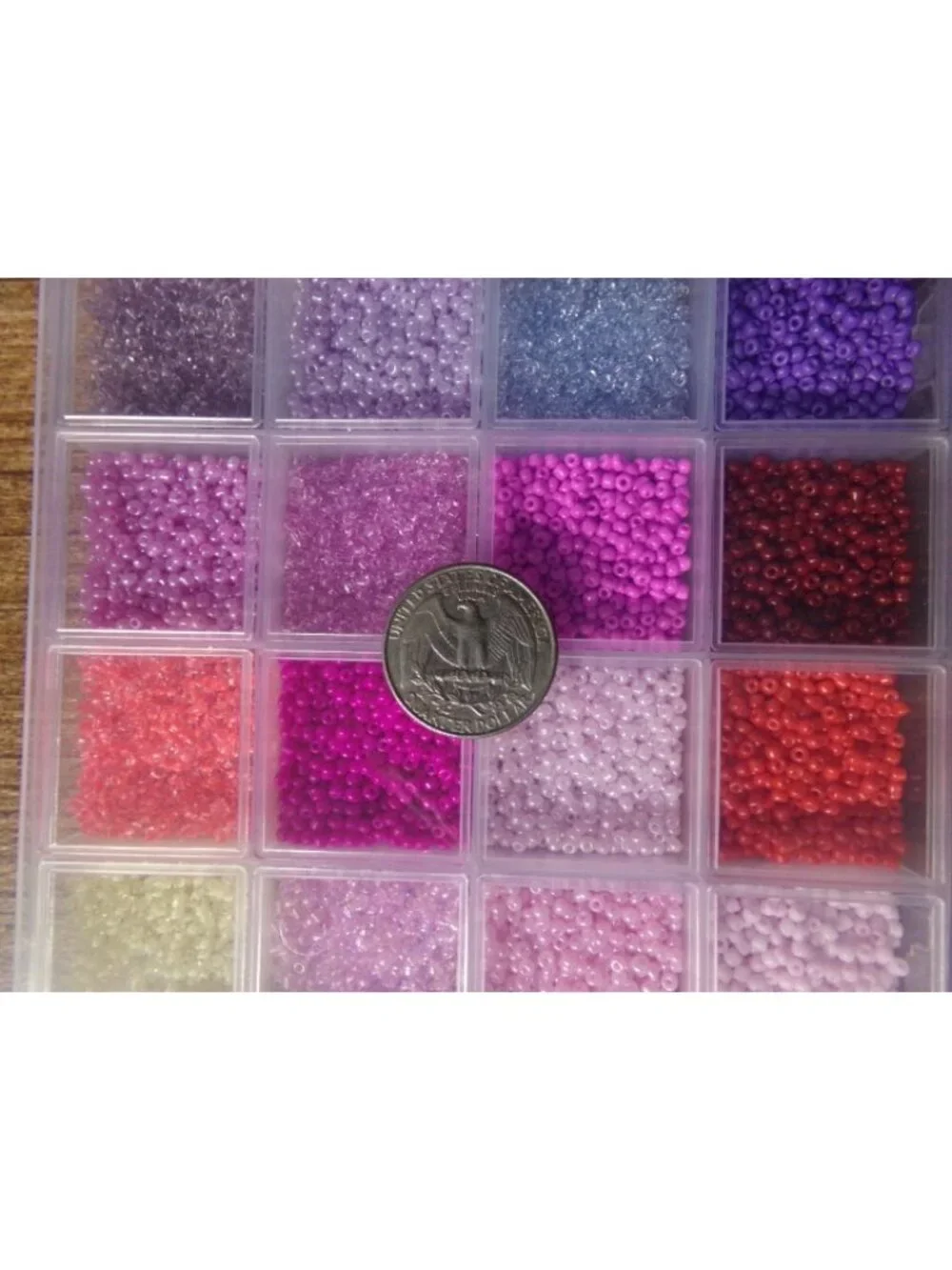 Mixed Color Seed Beads Set in Container Set #3